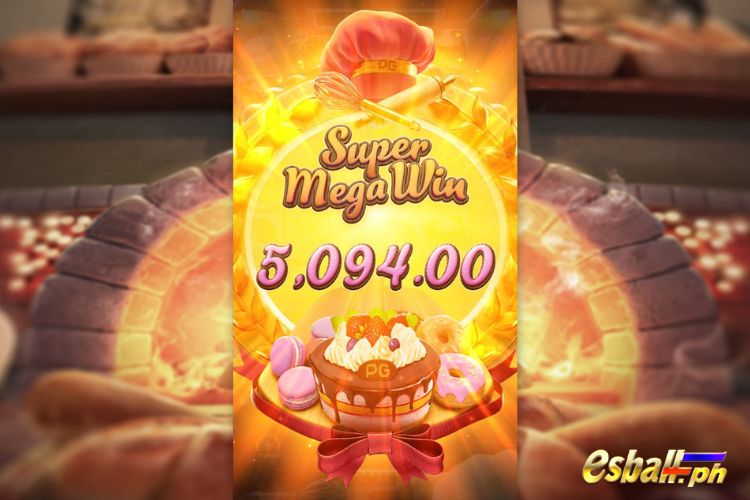 Bakery Bonanza ganho máximo de 12190x - tela de grande vitória